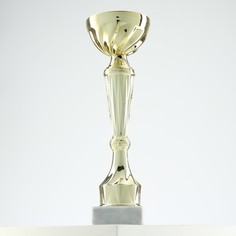 Кубок 151с, зол., подставка камень, 22 х 7 х 5,2 см Командор