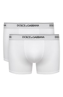 Комплект из двух хлопковых боксеров Dolce & Gabbana