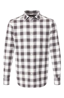 Хлопковая рубашка Ermenegildo Zegna