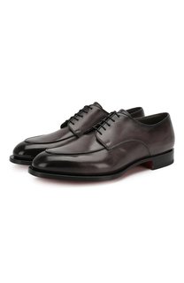 Кожаные дерби Santoni