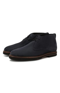 Замшевые ботинки Tod’s Tods