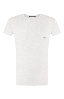 Хлопковая футболка Emporio Armani