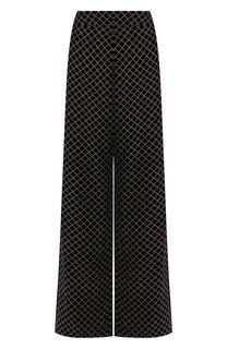 Брюки из смеси вискозы и шелка Balmain