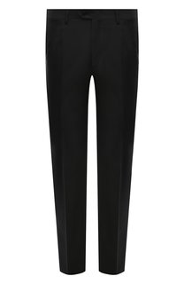 Шерстяные брюки прямого кроя Brioni