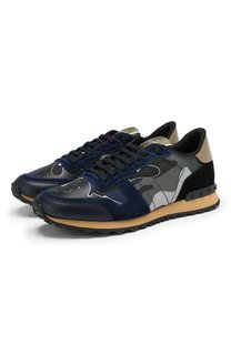 Комбинированные кроссовки Rockrunner Valentino
