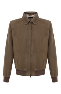 Замшевый бомбер Loro Piana