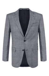 Пиджак из смеси шелка и шерсти Ermenegildo Zegna