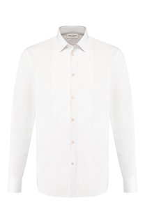Хлопковая сорочка Saint Laurent