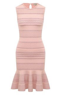 Платье из вискозы Alexander McQueen