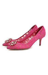 Текстильные туфли Rainbow Lace Dolce & Gabbana