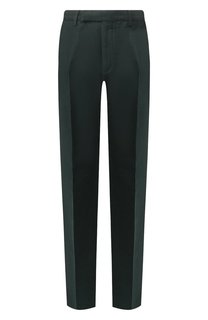 Брюки из смеси хлопка и льна Ermenegildo Zegna