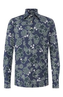 Хлопковая рубашка Kiton