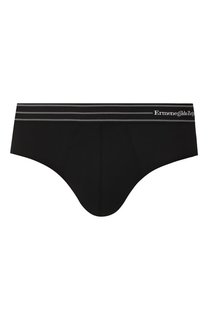 Хлопковые брифы с широкой резинкой Ermenegildo Zegna