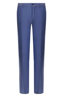 Брюки из смеси шерсти и шелка Zilli