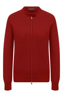 Кардиган из смеси шелка и хлопка Loro Piana