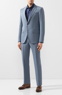 Костюм из смеси шерсти и льна Ermenegildo Zegna