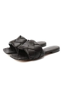 Кожаные шлепанцы Lido Bottega Veneta