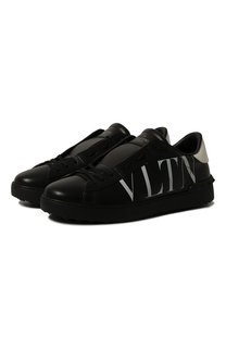 Кожаные кеды Open Valentino