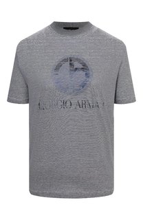 Хлопковая футболка Giorgio Armani