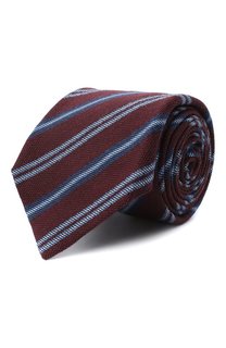 Галстук из шерсти и шелка Kiton