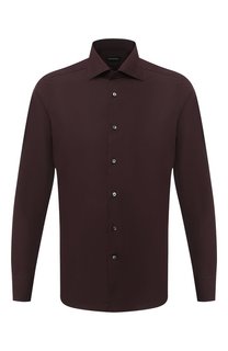 Хлопковая сорочка Ermenegildo Zegna