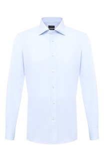 Хлопковая сорочка Ermenegildo Zegna