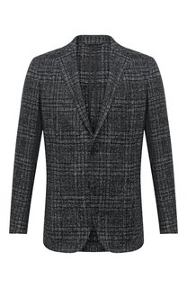 Пиджак из шерсти и шелка Ermenegildo Zegna