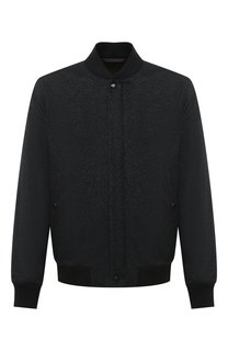 Бомбер из хлопка и кашемира Ermenegildo Zegna