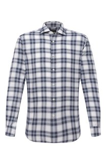 Хлопковая рубашка Ermenegildo Zegna