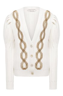Шерстяной кардиган Alexander McQueen