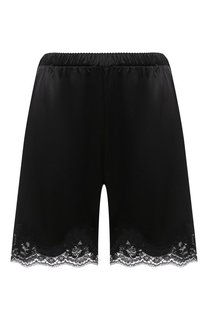 Шорты из шелка и хлопка Dolce & Gabbana