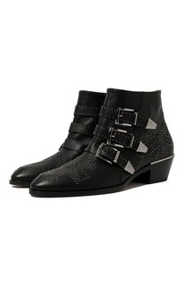 Кожаные казаки Susanna Chloé