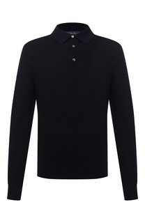 Поло из шелка и хлопка Ralph Lauren