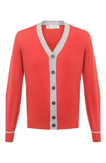 Кардиган из шерсти и кашемира Brunello Cucinelli