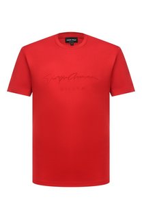 Хлопковая футболка Giorgio Armani
