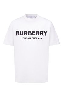 Хлопковая футболка Burberry