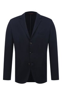 Пиджак из шелка и хлопка Brunello Cucinelli
