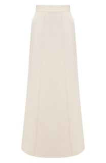 Юбка из вискозы и льна Brunello Cucinelli