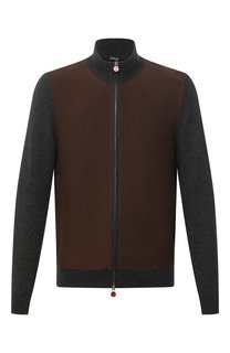 Комбинированный кардиган Kiton