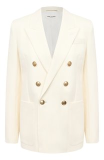Шерстяной жакет Saint Laurent
