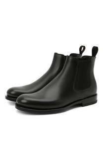 Кожаные ботинки Santoni