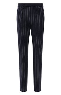 Брюки из хлопка и льна Ralph Lauren