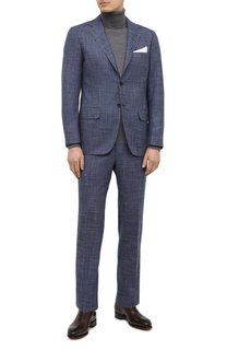 Костюм из кашемира и шерсти Kiton