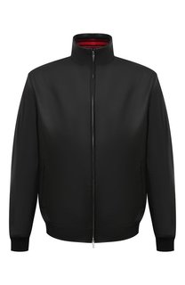 Кожаный бомбер Kiton