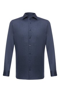 Хлопковая рубашка Zilli Sport