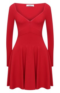Платье из вискозы Valentino