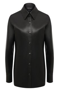 Кожаная рубашка Tom Ford