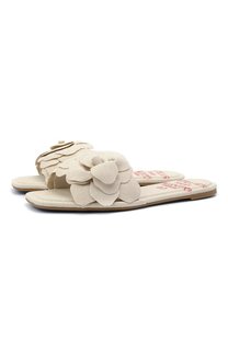Текстильные шлепанцы Atelier 03 Rose Edition Valentino