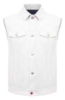 Джинсовый жилет Kiton