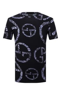 Футболка из вискозы Giorgio Armani